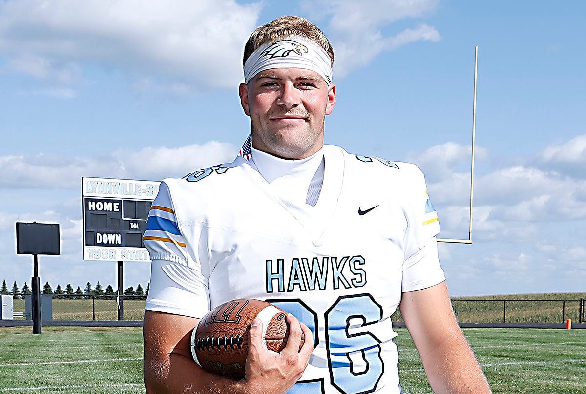 Lynnville-Sully Hawks Clinch Victory Over Earlham on Senior Night