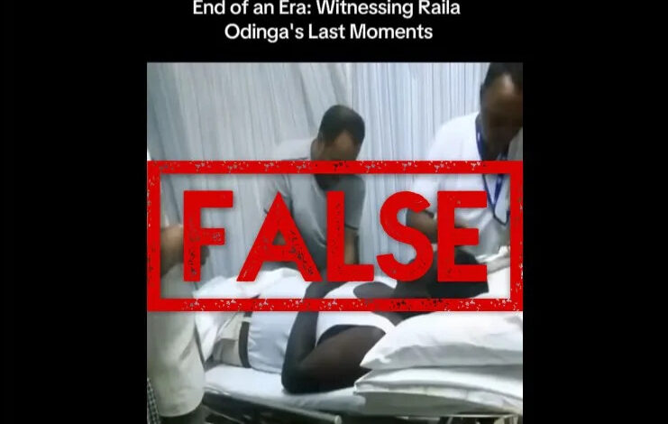 Misinformation Swells Following Death of Raila Odinga