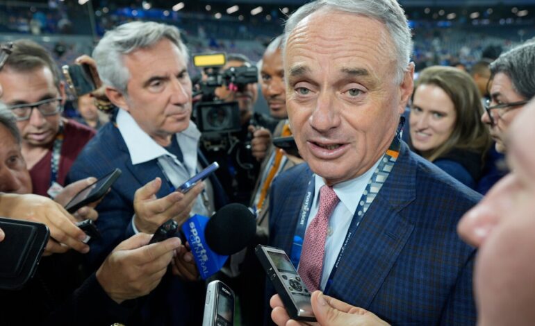 MLB Commissioner Optimistic About Player Participation in 2028 Olympics
