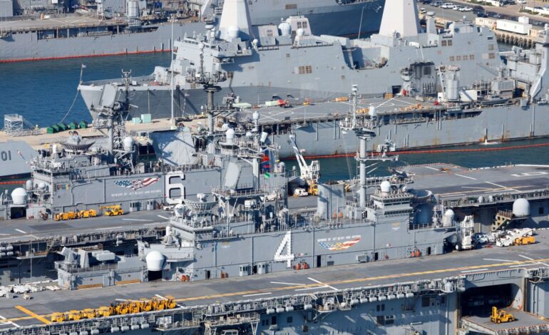 Navy Cancels Public Warship Tours in San Diego Amid Shutdown