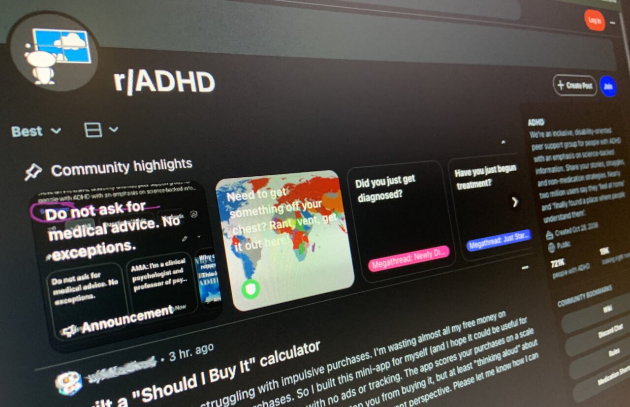 New Study Reveals Differences in Self-Diagnosed ADHD Perspectives