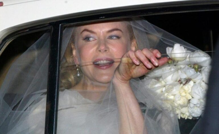 Nicole Kidman Dazzles in Wedding-Inspired Look After Split
