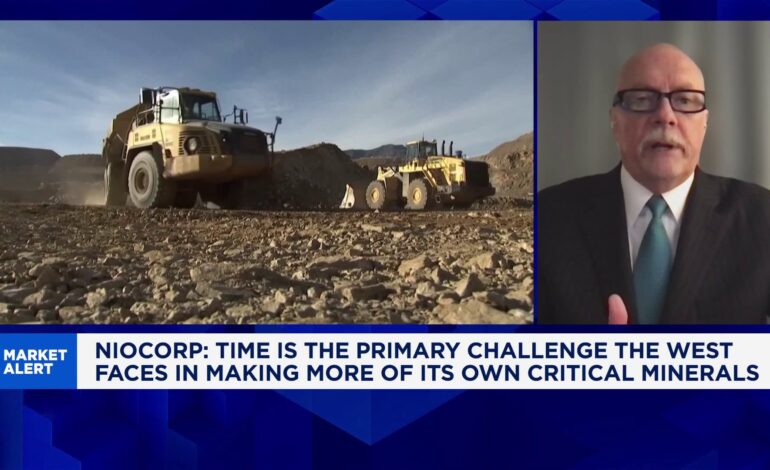 NioCorp Praises Trump Administration’s Bold Moves on Critical Minerals