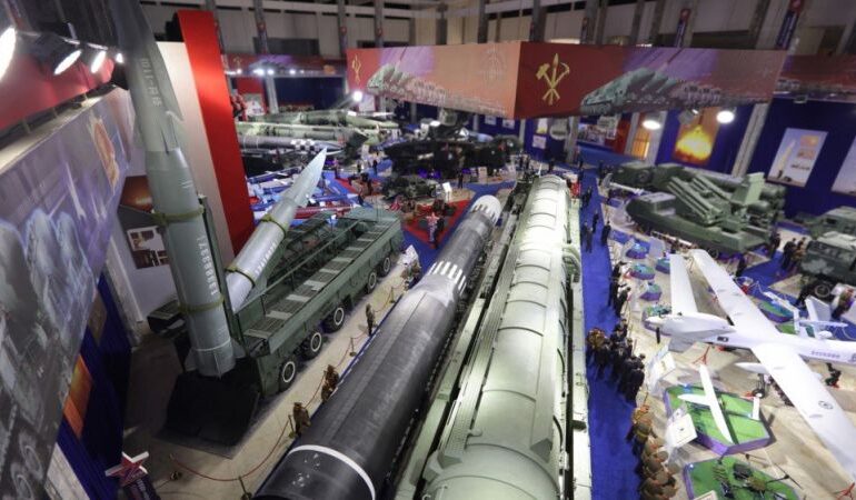 North Korea Unveils New Hypersonic Weapons at Party Anniversary