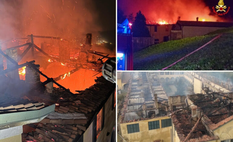 Nuns Escape Inferno at Historic Italian Monastery