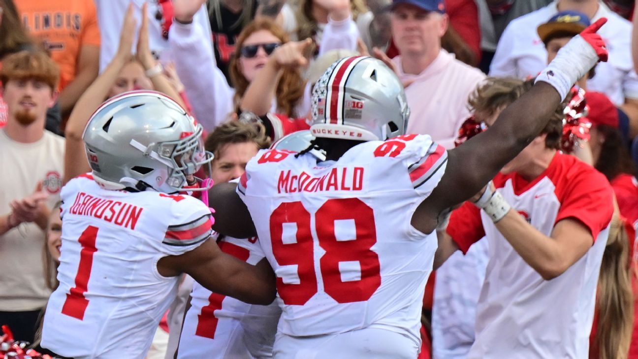 Ohio State Dominates Illinois, Improves to 6-0 with 34-16 Victory