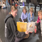 Over 60 High Schoolers Read to Spencer Second Graders Today