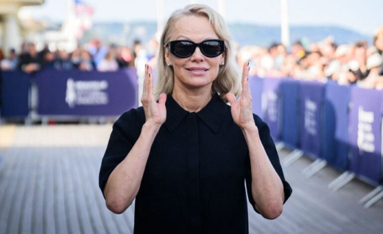 Pamela Anderson Unveils Stunning New Copper-Red Mullet Hairstyle
