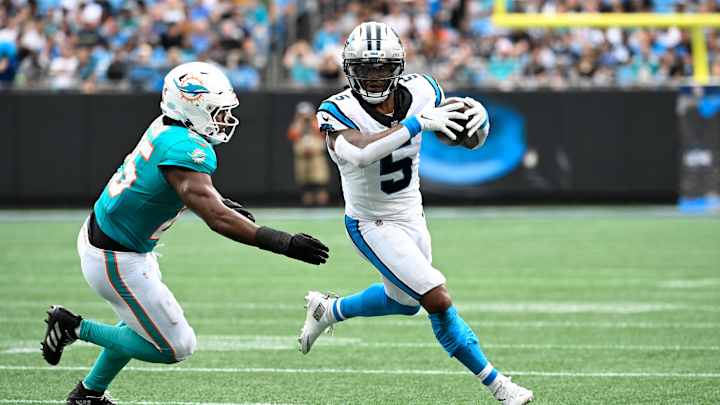 Panthers Rally Behind Rico Dowdle’s Performance to Defeat Dolphins