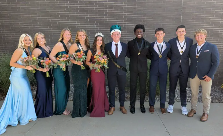 Pella Homecoming Court Celebrates Tradition with Lunch Menu Readings