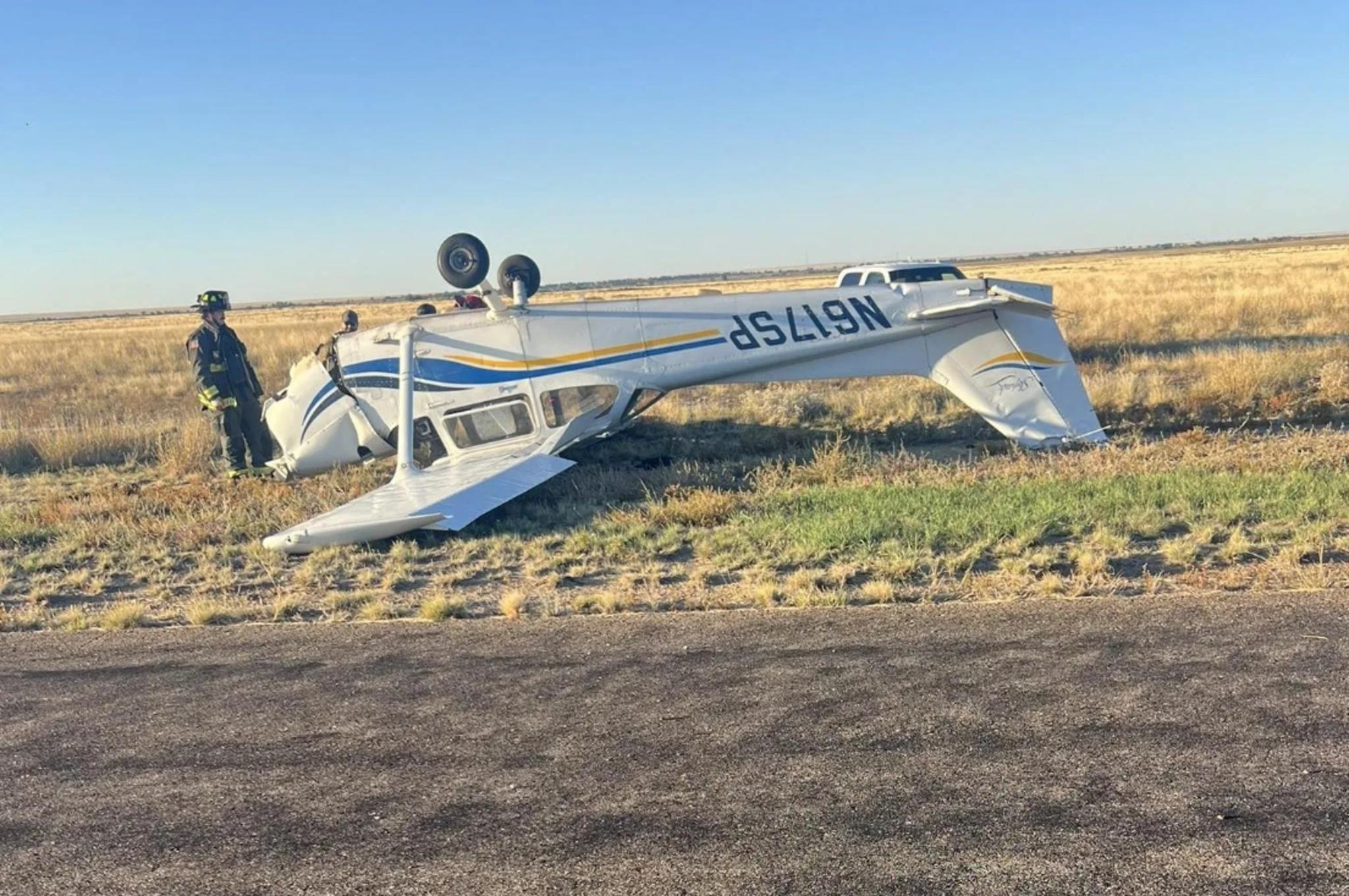 Pilot Escapes Unscathed After Plane Crash at La Junta Airport