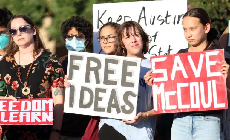 Professors Defend Academic Freedom Amid Controversy at TAMU