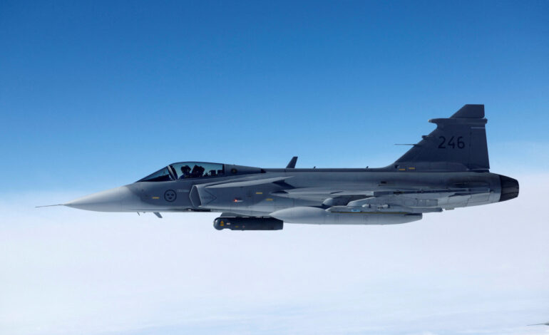 Saab Raises Sales Outlook as Military Demand Hits Record Levels