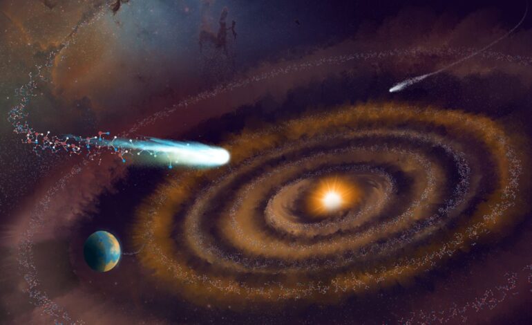 Scientists Unveil Ancient Water in Exoplanet-Forming Disk