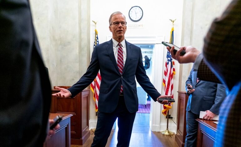 Senate Republicans Propose Vote to Fund Military Amid Shutdown