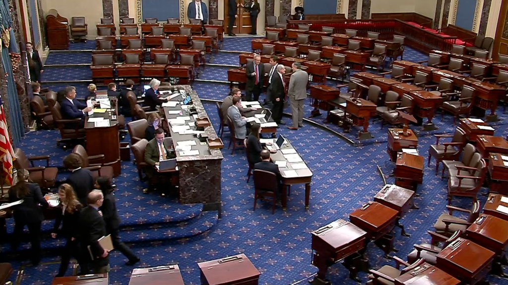 Senate Votes Again as Government Shutdown Enters Third Week