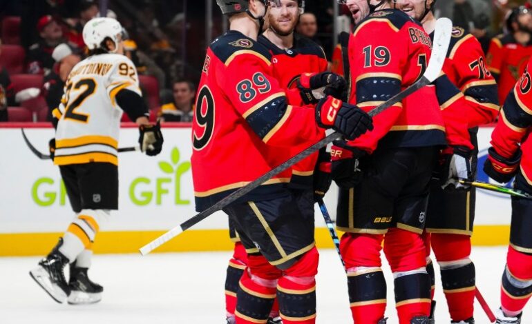 Senators Crush Bruins 7-2 as Batherson Shines with Two Goals
