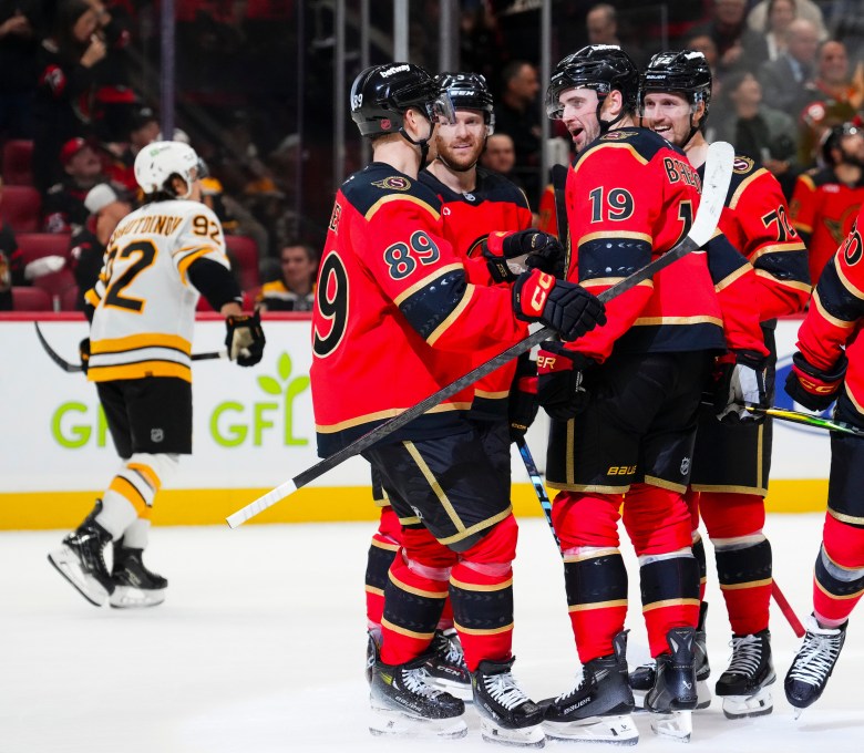 Senators Crush Bruins 7-2 as Batherson Shines with Two Goals