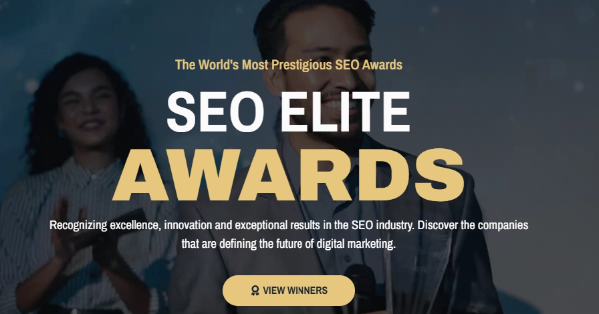 SEO Elite Awards 2025 Recognizes the World’s Best SEO Agencies
