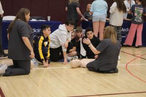 Sixth Graders Dive into Future Careers at WVU Expo Today