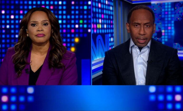 Stephen A. Smith Critiques Trump’s Commutation of Santos’ Sentence