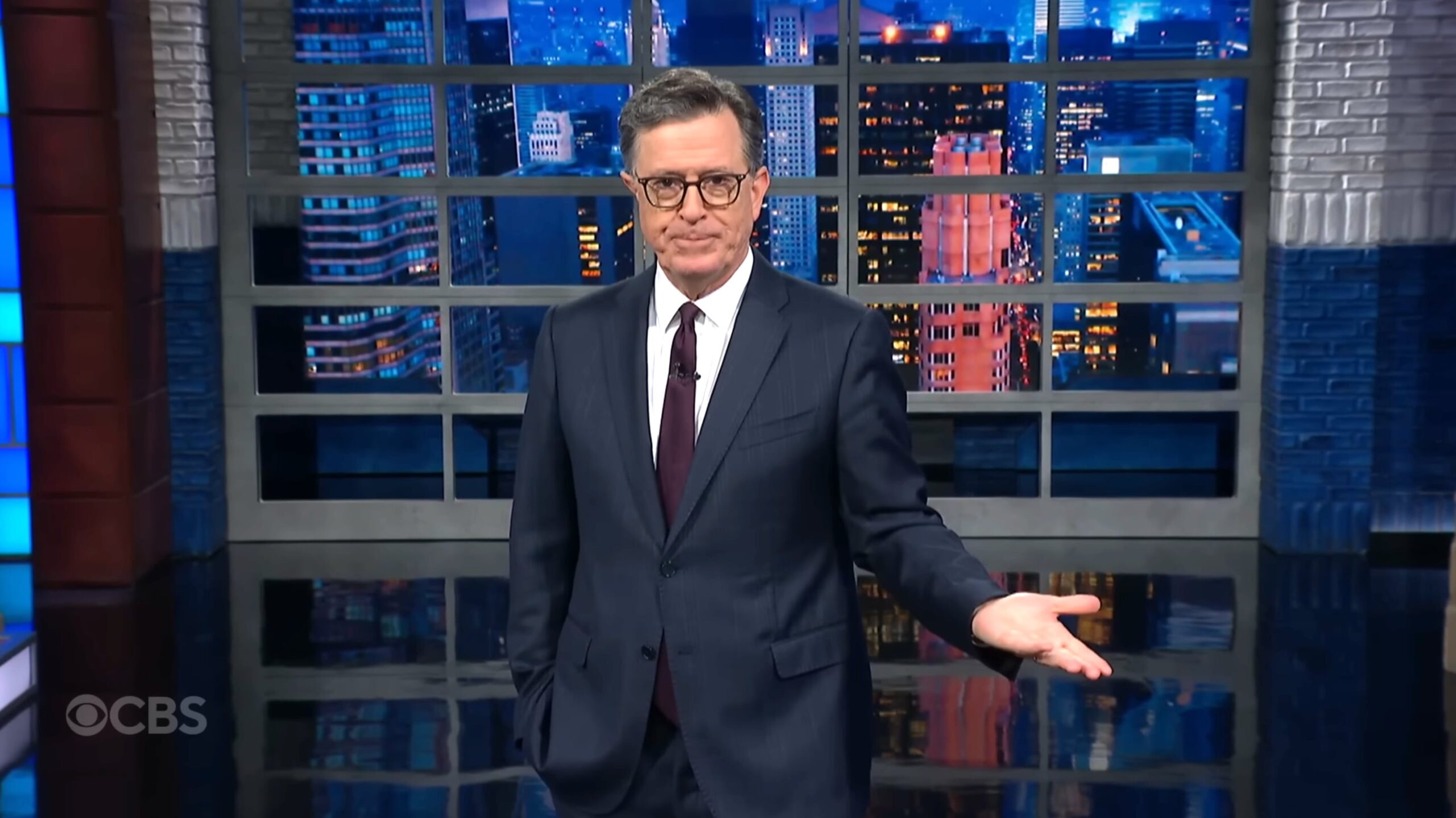 Stephen Colbert Critiques JD Vance’s Defense of Racist Group Chat