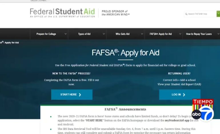 Students Navigate FAFSA Changes for 2026-2027 Academic Year