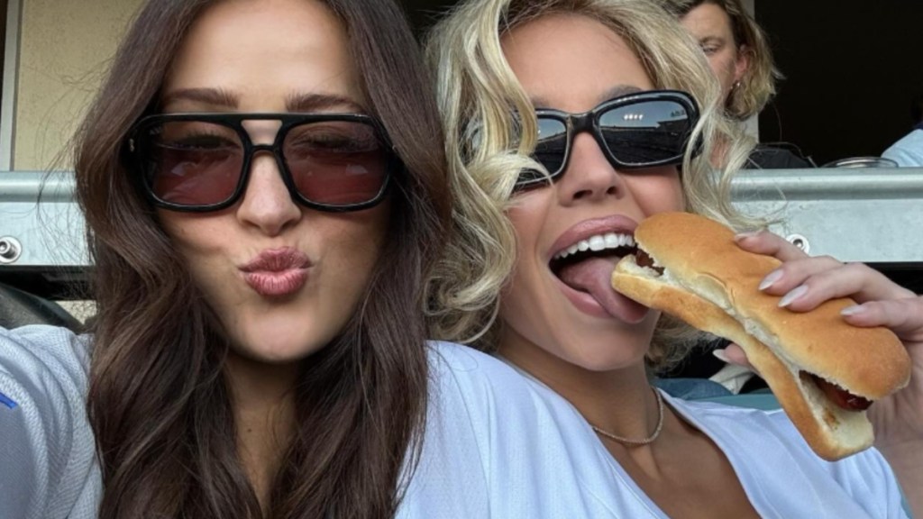 Sydney Sweeney Spotted Enjoying Hot Dogs at Dodgers Game