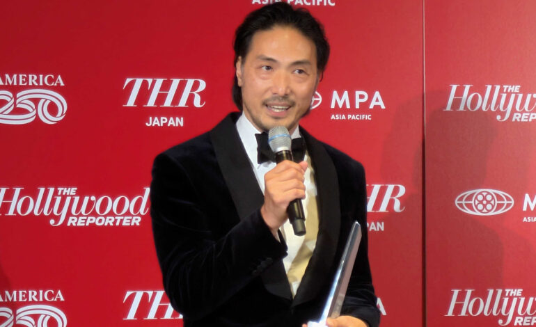 Takehiro Hira Receives Trailblazer Award at Tokyo Gala