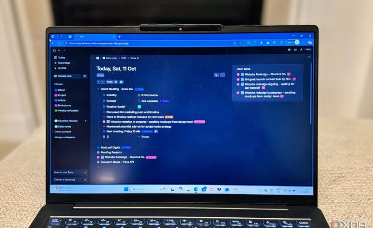 Tana’s Supertags Set to Transform Productivity Software Landscape