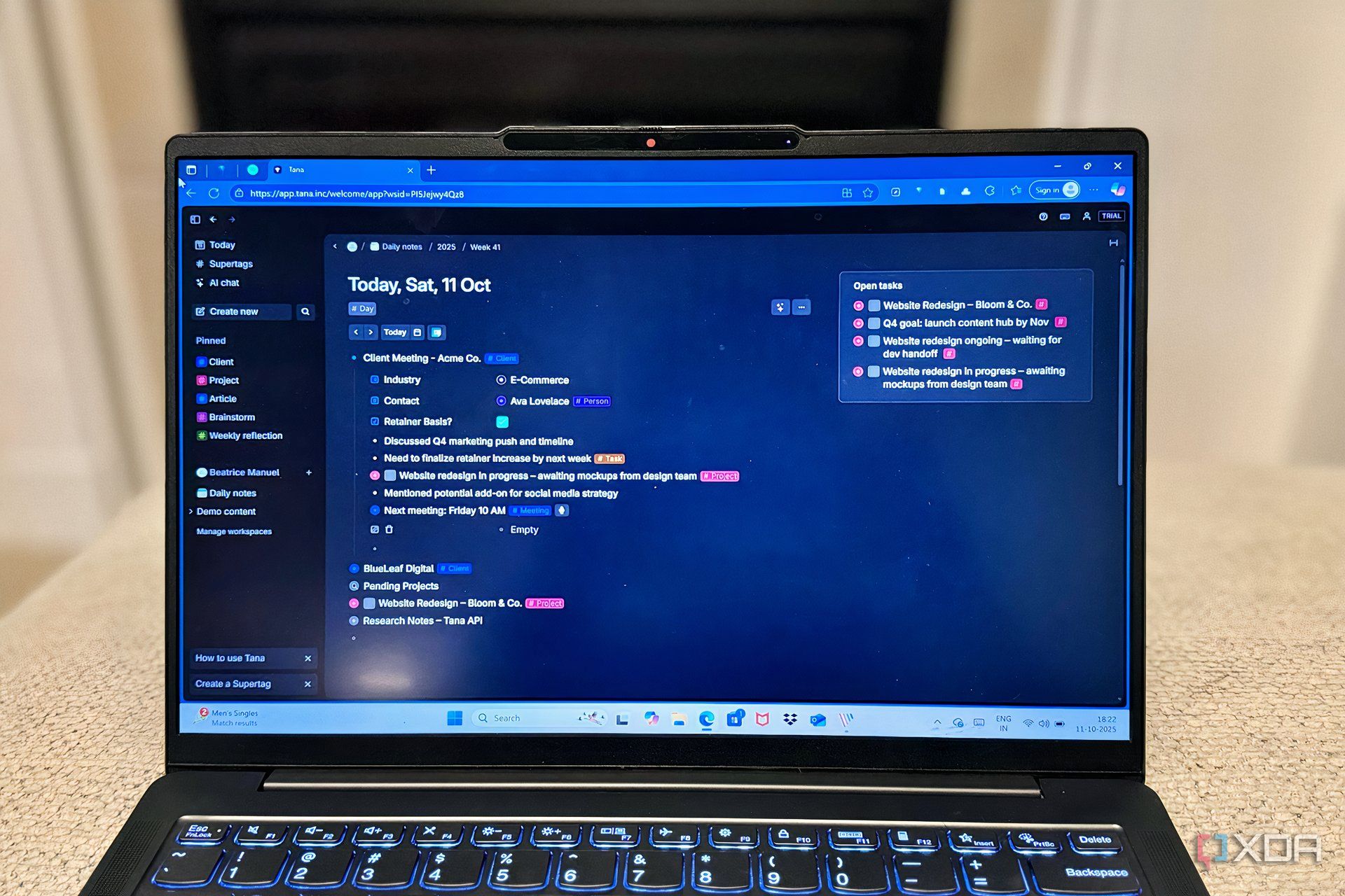 Tana’s Supertags Set to Transform Productivity Software Landscape