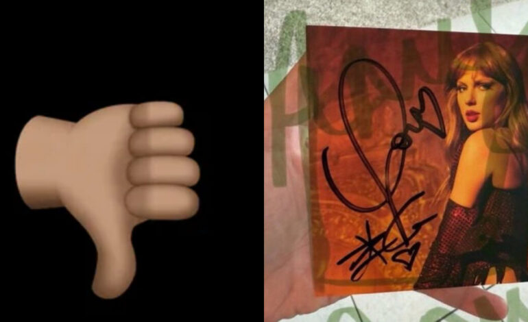 Taylor Swift’s CD Inserts with Travis Kelce Signatures Ignite Fan Outrage
