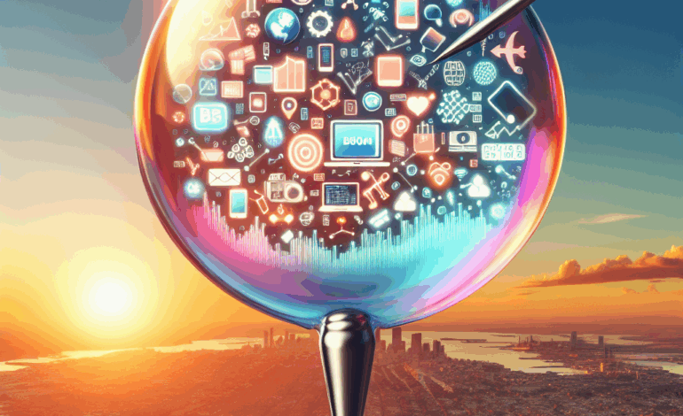 Tech Boom Faces Potential Downturn Amid Rising Risks