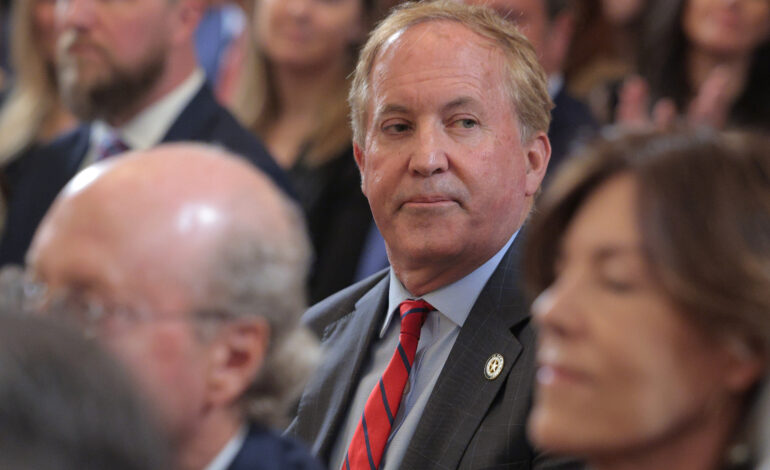 Texas Attorney General Ken Paxton Files Lawsuit Against Tylenol Maker