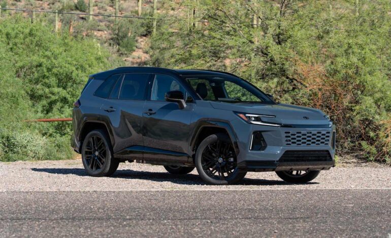 Toyota Unveils Enhanced All-Hybrid RAV4 with Innovative Software