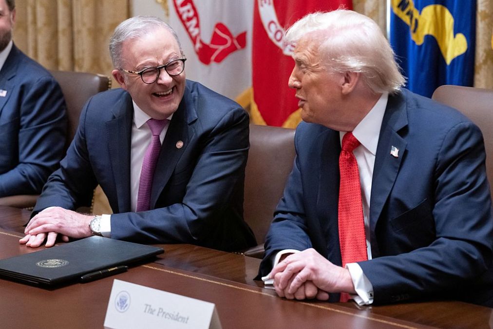 Trump and Albanese Sign Minerals Deal to Counter China Influence
