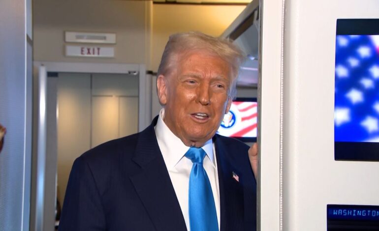 Trump Declares: U.S. Law Blocks His Third Term Bid