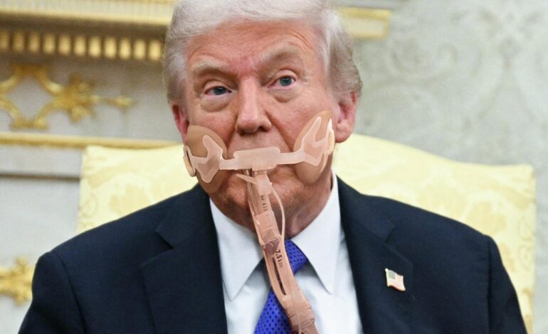 Trump Faces Allegations Over Makeup Concealing Medical Device