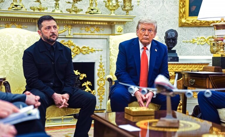 Trump Hosts Ukraine’s Zelensky at White House Amid Missile Talks