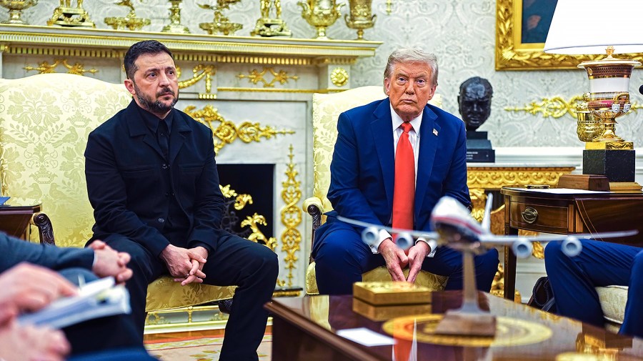 Trump Hosts Ukraine’s Zelensky at White House Amid Missile Talks