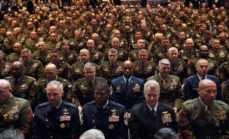 Trump Suggests Military Training in U.S. Cities Amid Tensions