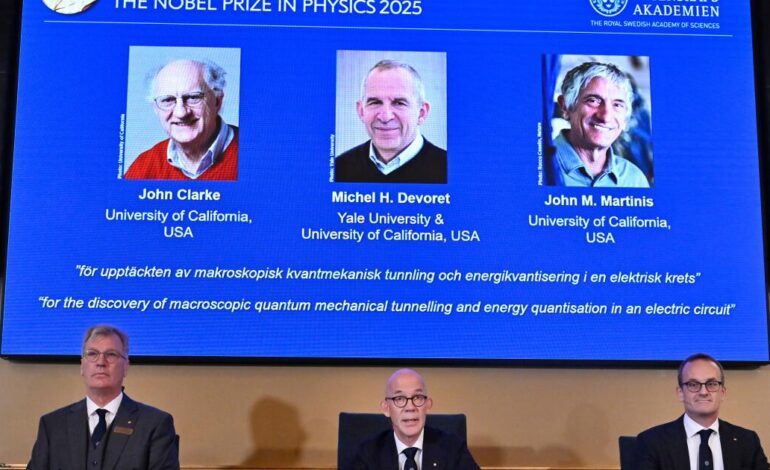 UC Scientists Honored with Nobel Prize for Quantum Computing Breakthroughs