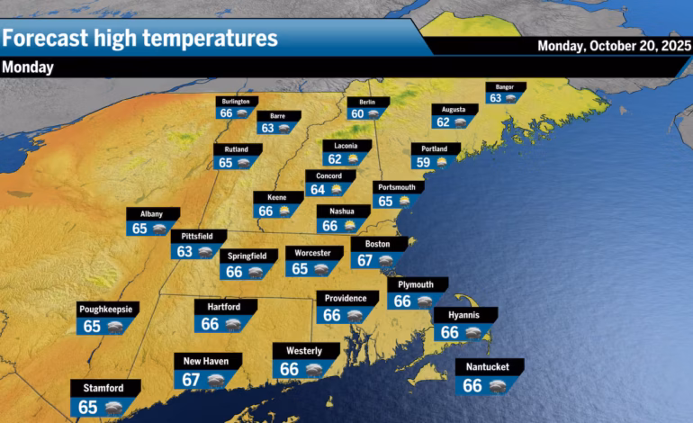 Urgent Storm System Brings Heavy Rain, Winds to New England