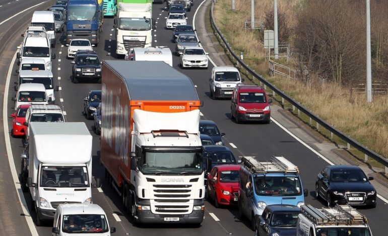 Urgent Traffic Alert: M62 Eastbound Closed After Crash, Delays Expected