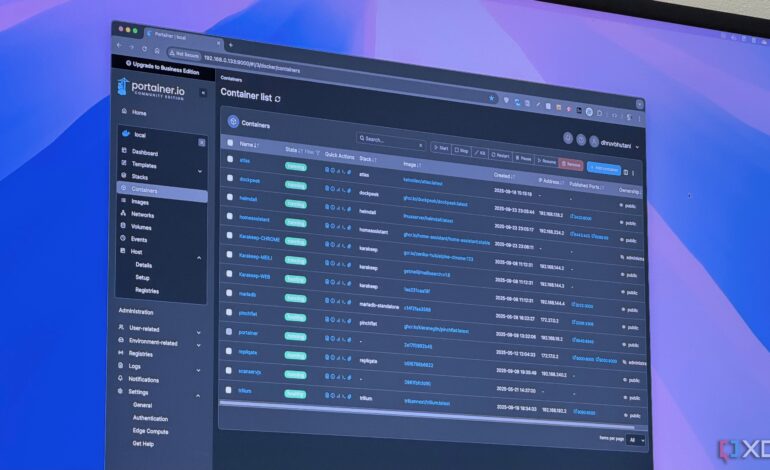 User Transforms Synology NAS with Portainer for Enhanced Management