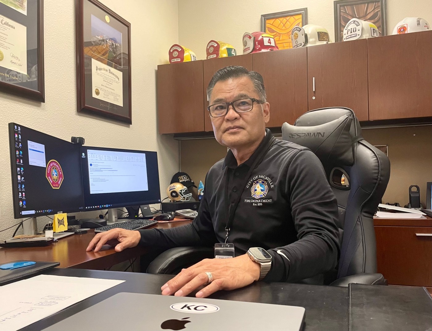 Vacaville Fire Chief Kris Concepcion Announces Retirement