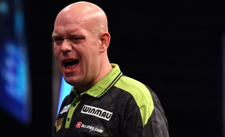 Van Gerwen Survives Close Call as Price and Clayton Exit Early