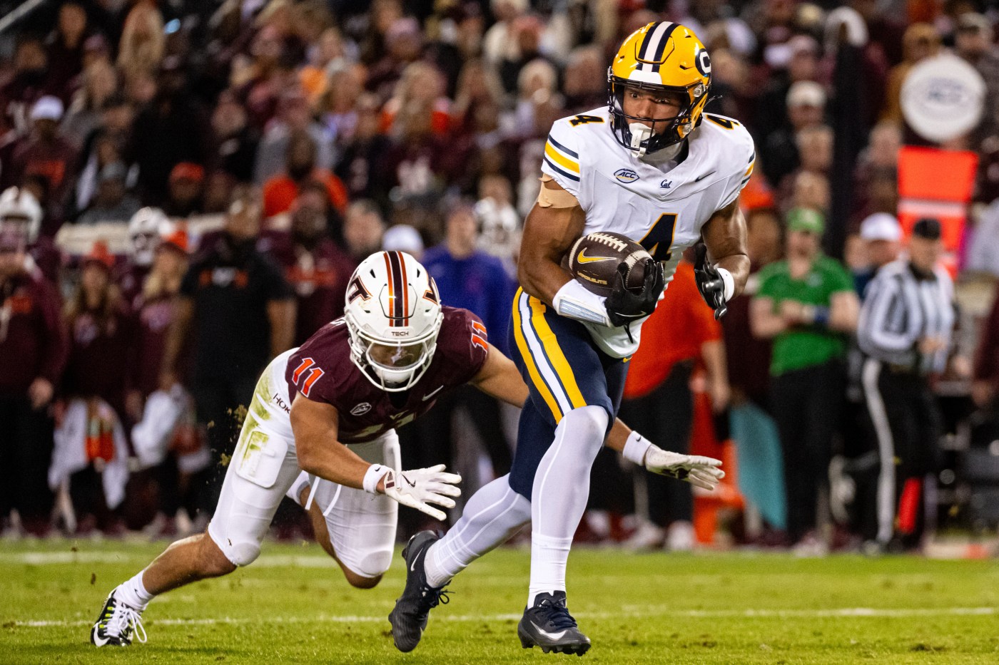 Virginia Tech Edges Cal 42-34 in Thrilling Double Overtime Clash