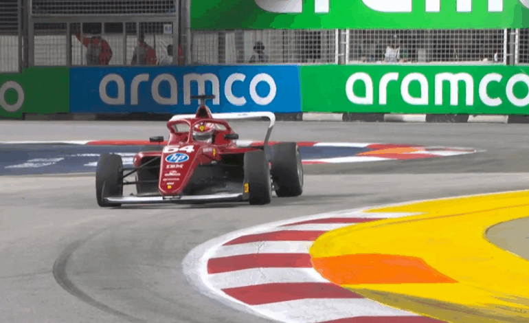 Weug Claims Impressive Pole Position in Singapore F1 Academy Race