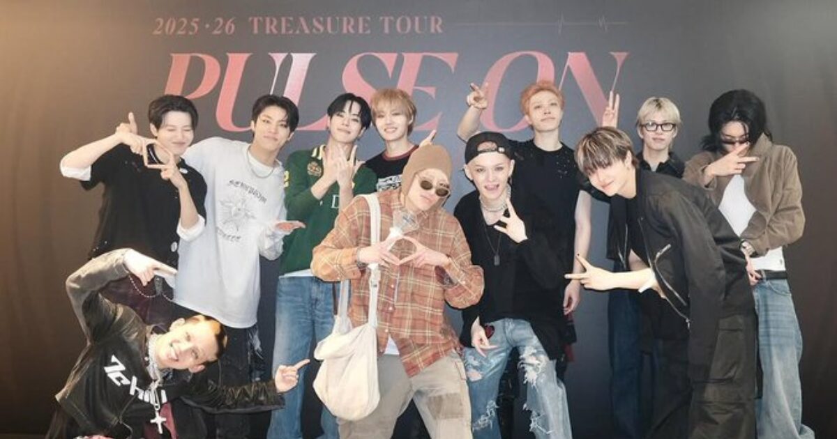 WINNER’s Jinu and Yoon Earn Praise for Supporting TREASURE Concert